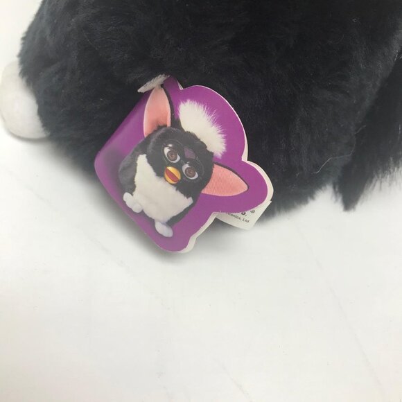 1998 VTG Tiger Electronics Furby All-Black Blue Eyes Robotic Pet Toy 70-800 - Picture 9 of 9